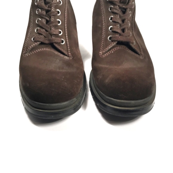 SOLD Tod’s Men’s Brown Suede Leather Lace-Up Boot - Picture 3 of 5
